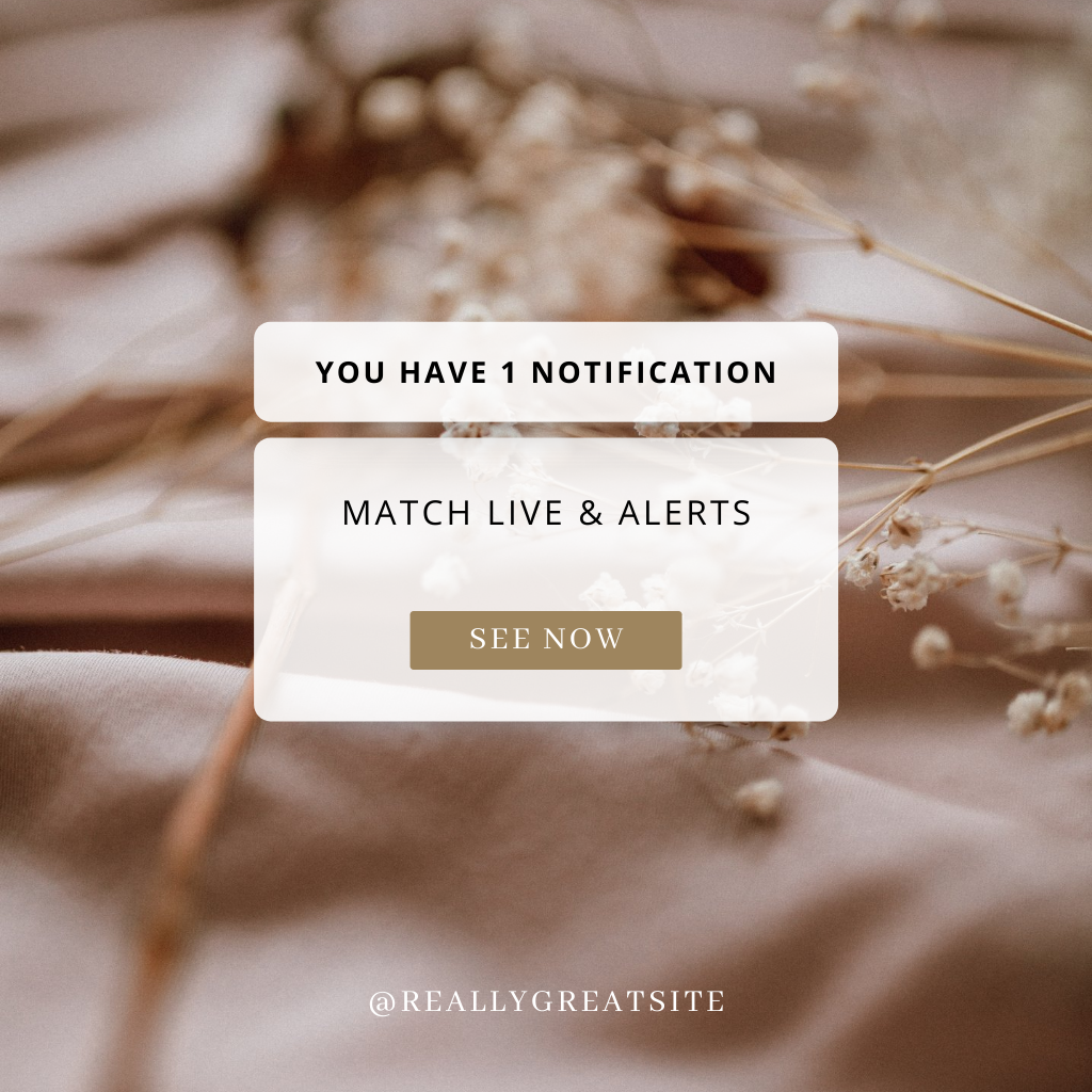 Match Live and Alerts