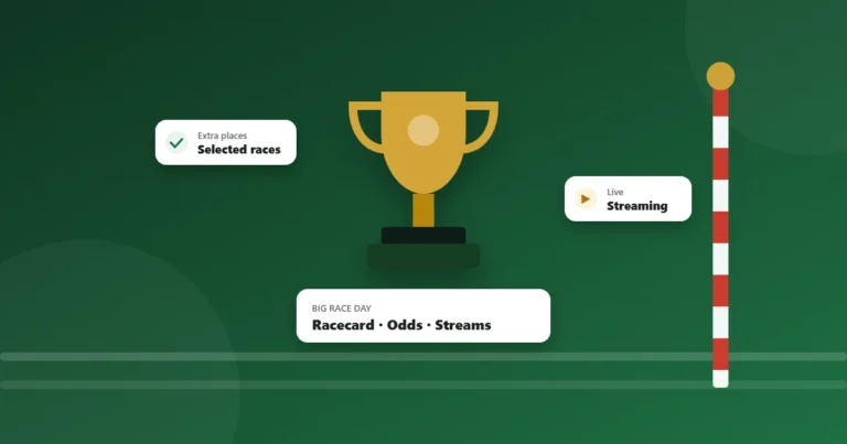 Trophy for a big horse racing event
